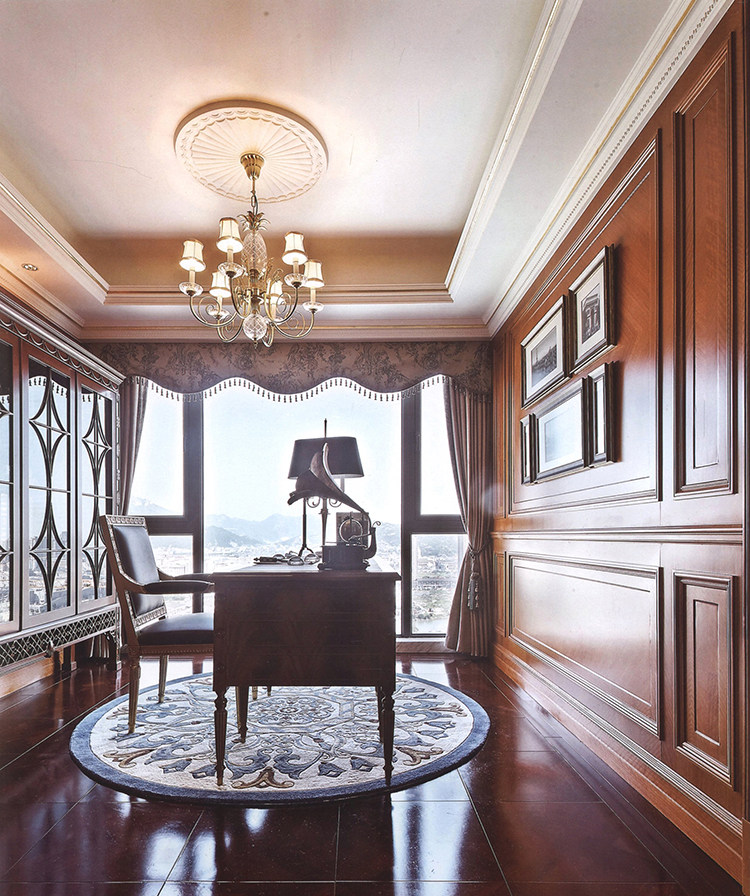 北京工厂美式欧式实木护墙板装饰板全屋墙板原木护墙板