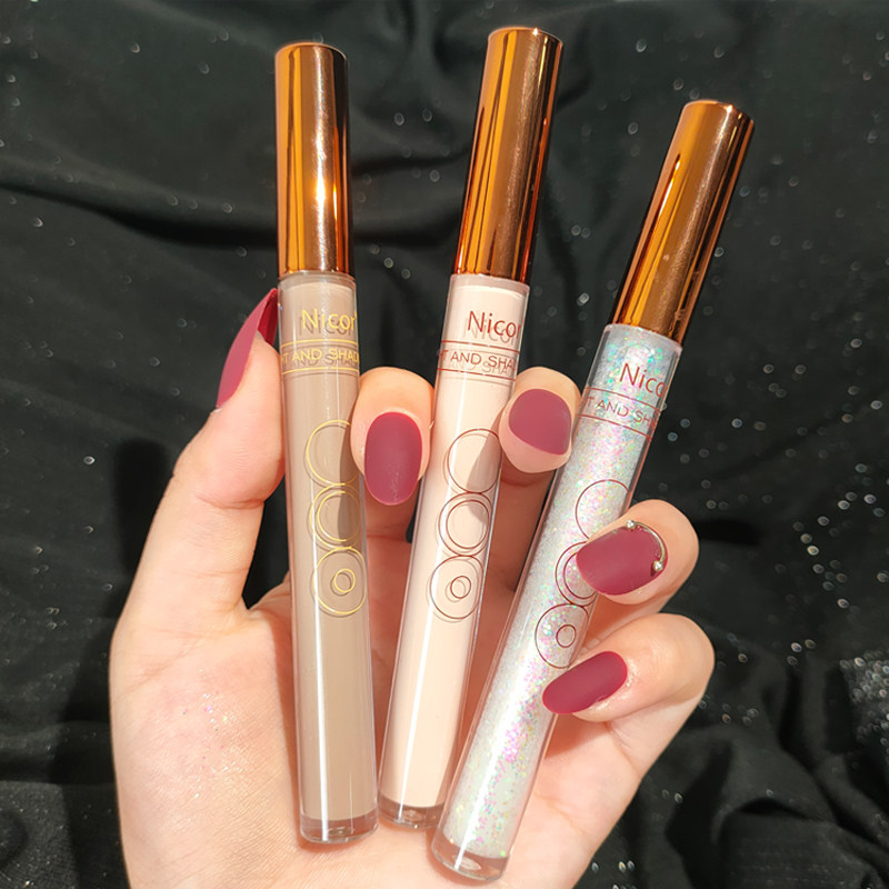 水泥高光立体液体棒修容笔哑光鼻影侧影阴影阴影