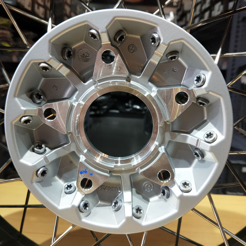 蜗牛快跑宝马油冷r1200gsadv摩托车轮辐轮圈轮毂摩托车轮毂