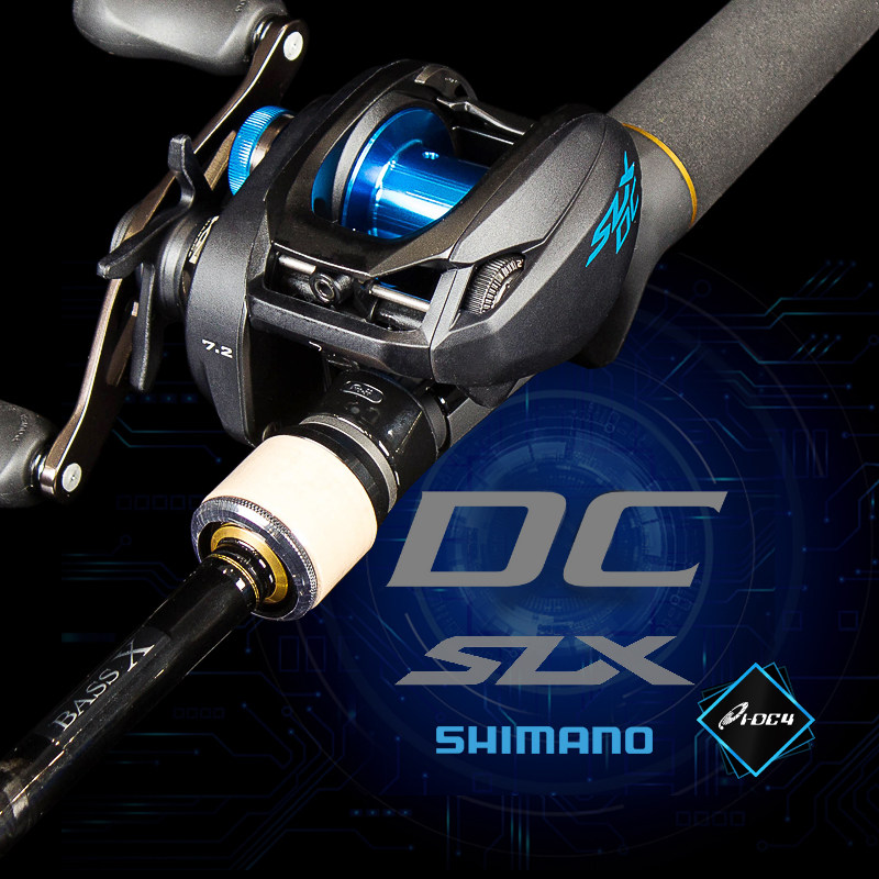 19款禧玛诺水滴slxdc骚音电子刹车路亚轮超鱼线轮