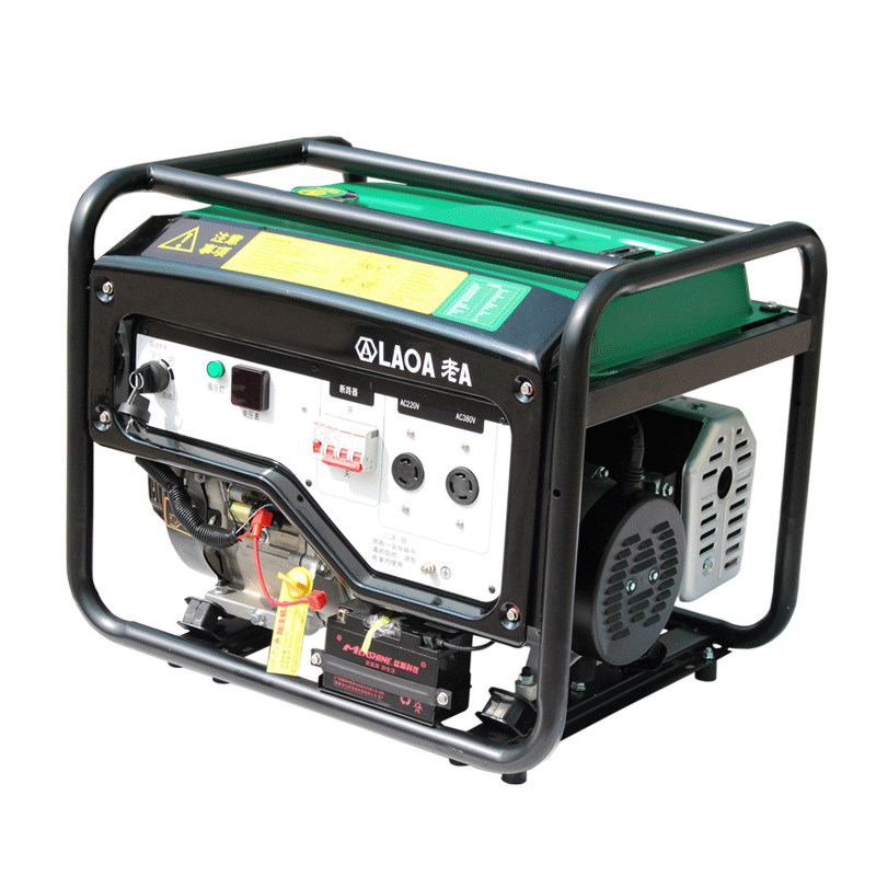老a汽油发电机220v家用小型静音发电机35678千瓦单两相380v