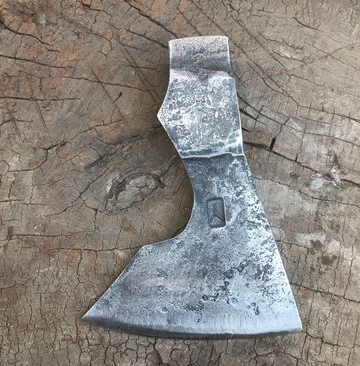 维京战斧手工锻打轴承钢夹户外斧头野营自卫工兵斧