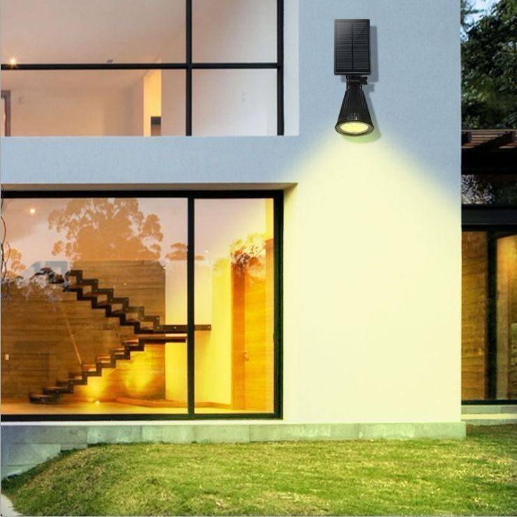 太阳能庭院灯家用户外插地超亮led防水射灯花园别墅景观庭院灯饰