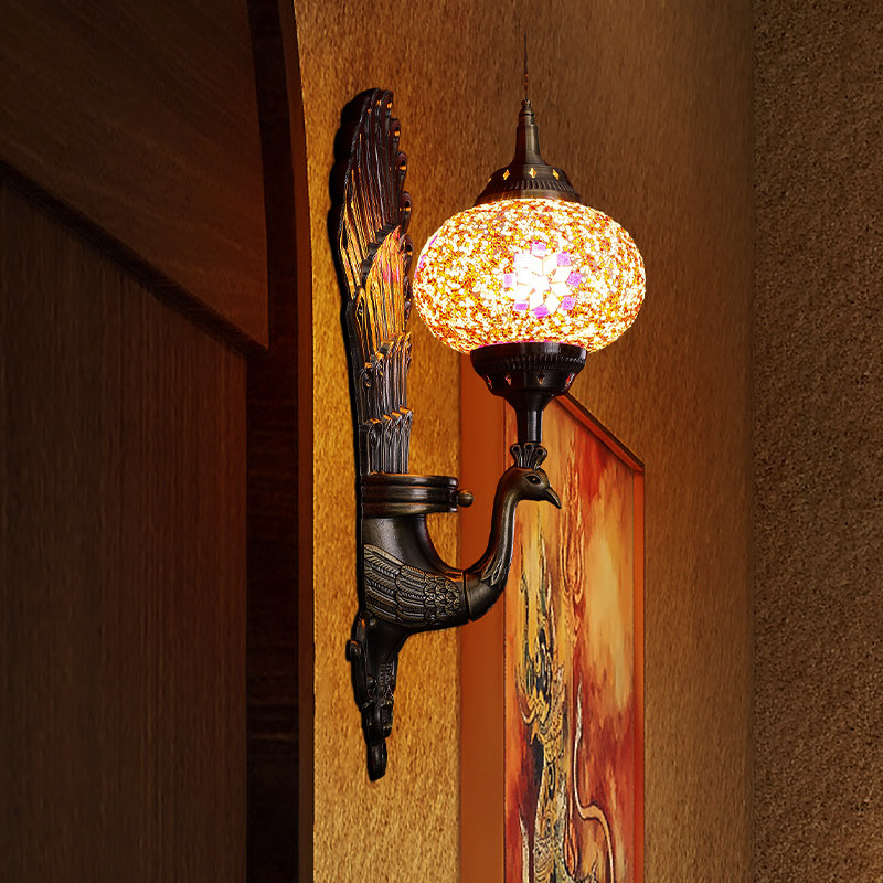 壁灯异丽2022新款卧室床头轻奢客厅楼梯电视壁灯