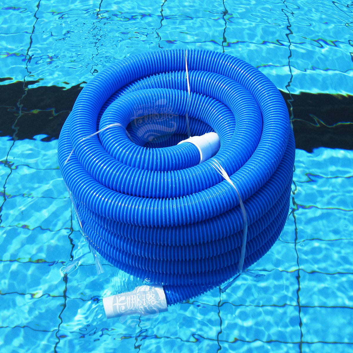 吸污管游泳池保养设备排水管蓝色吸池喉吸尘管吸污机排污软管