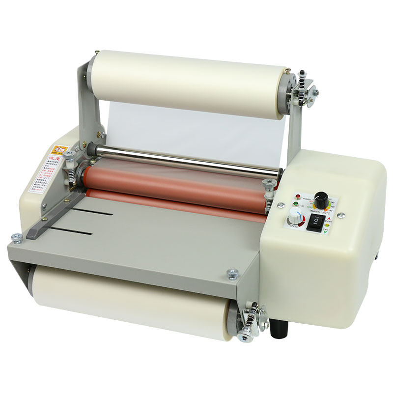 古德094t全自动覆膜机a4小型广告写真单面双面照片过膜机热裱冷裱复膜