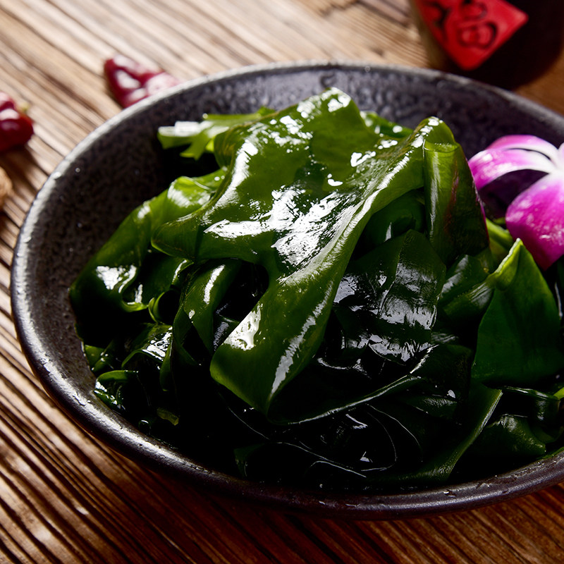 海带重庆火锅食材嫩牙新鲜裙带汤三秒芽菜凉拌冒菜海带