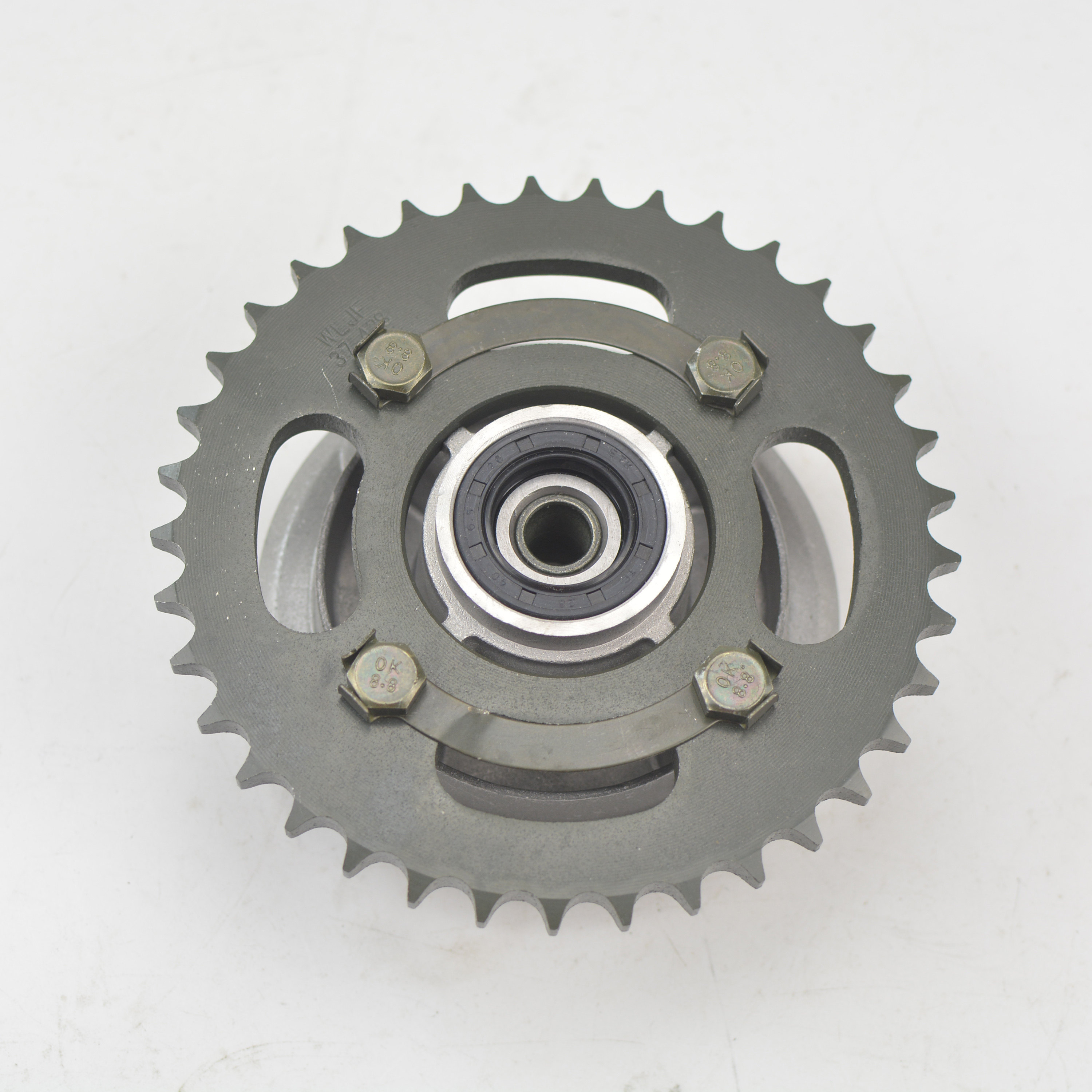 银钢yg15023yg2003怪兽摩托车原厂配件小飞大飞链条链盘