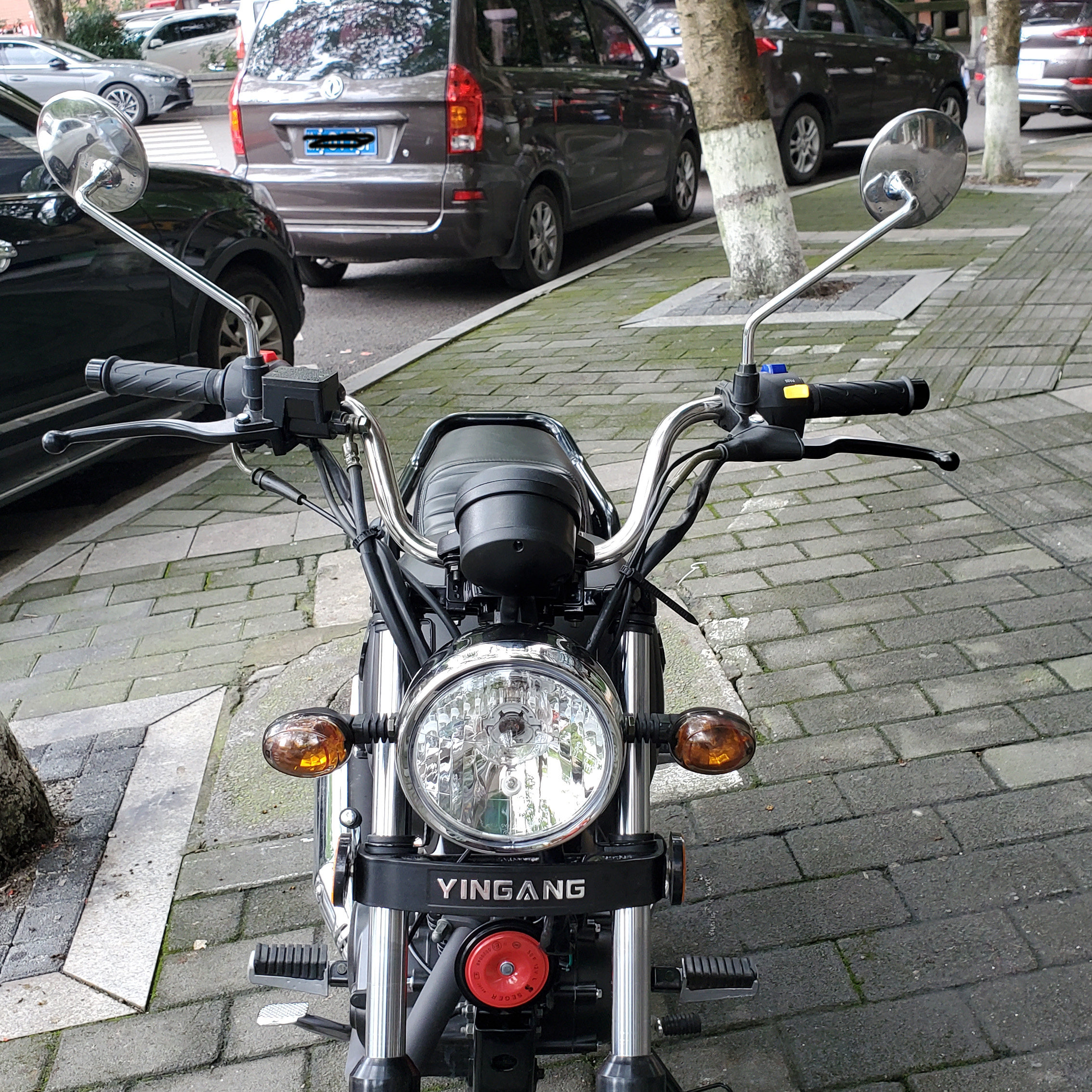 摩托车银钢yg15022de电喷大小迷你原厂改装复古配件其他摩托车用品