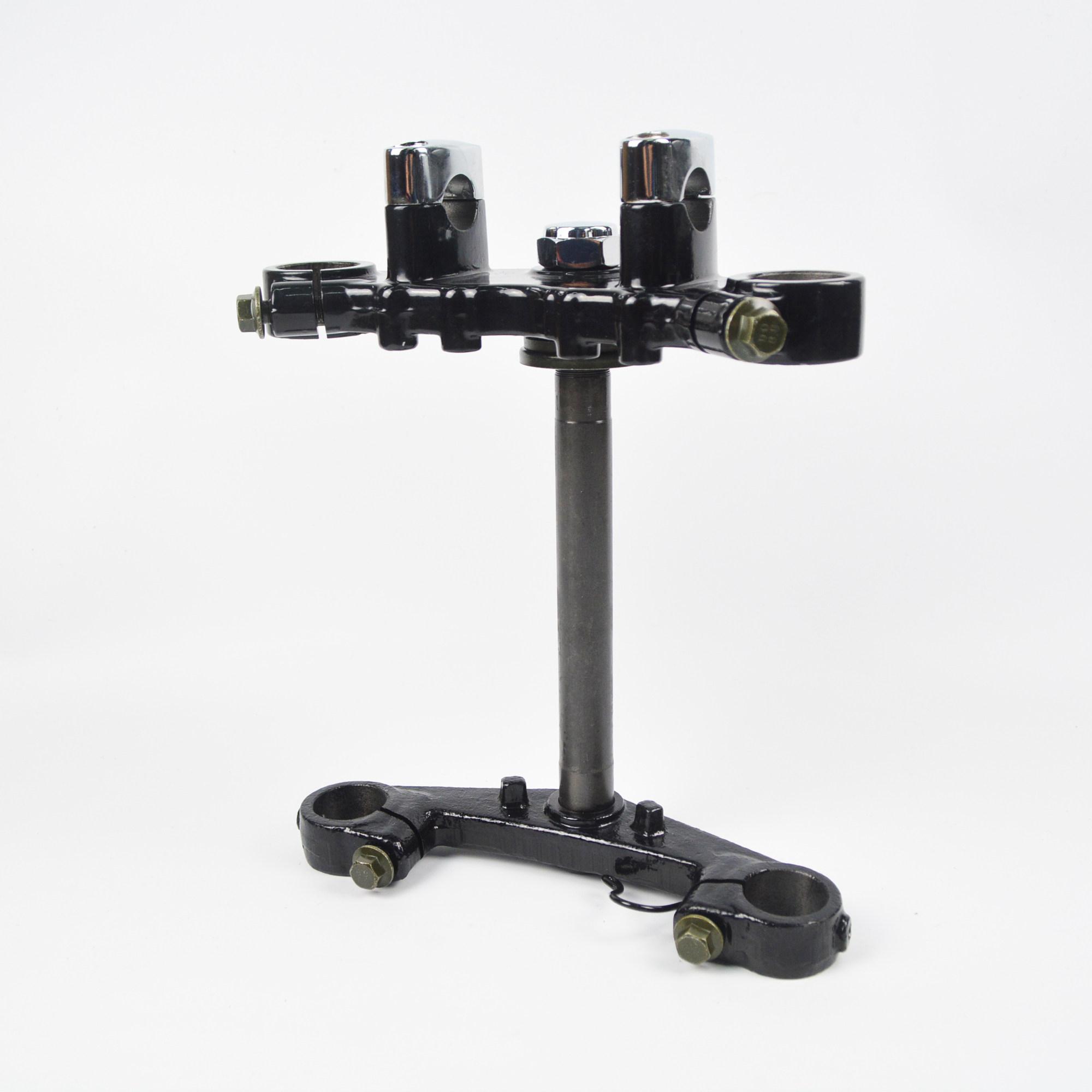 银钢大小迷你yg15022边三轮200摩托配件转向三星方向柱上下联板