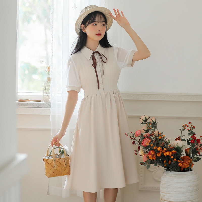 十八岁成人礼服女高高中高中生生女生成年礼学院连衣裙