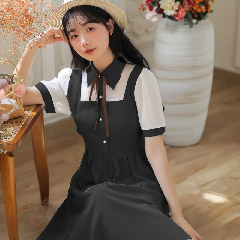 十八岁成人礼服女高高中高中生生女生成年礼学院连衣裙