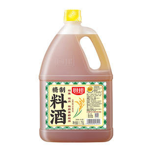 厨邦料酒精制料酒1.75L提味增香祛腥腻炒菜烹饪炖肉黄酒袪腥解膻