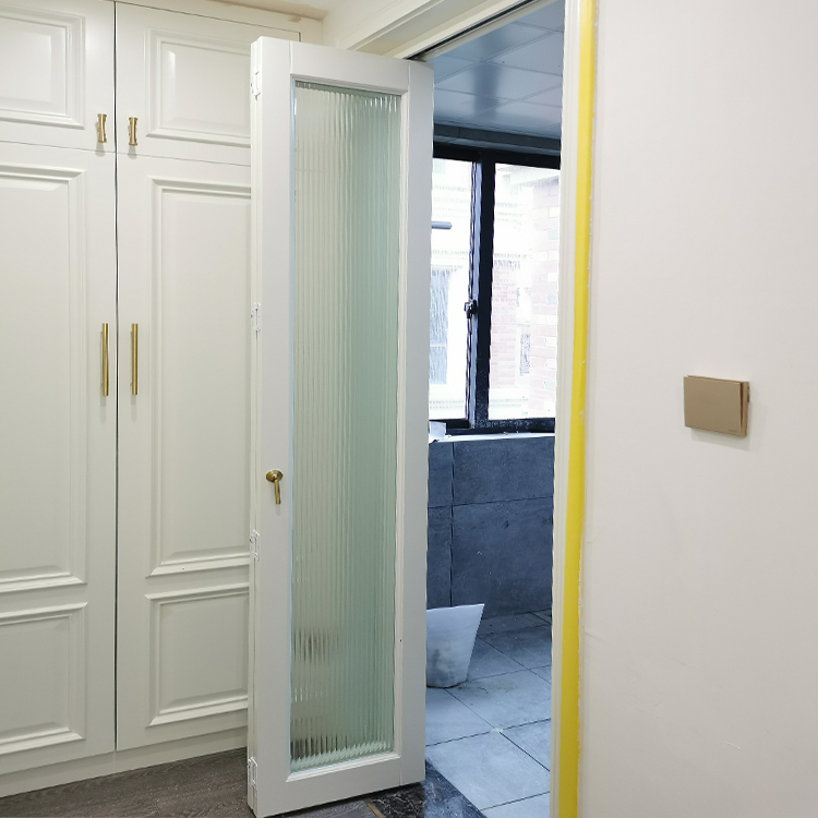 实木长虹玻璃折叠现代简约工业卫生间阳台推拉室内门