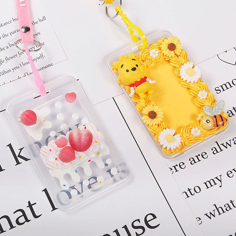 材料公交包配件银行卡身份证配件手工制制作卡套手工卡套