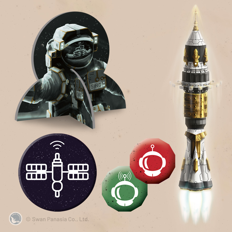 bulygamesthecrew星际探险队宇航员吃墩中文正版桌游桌游卡牌