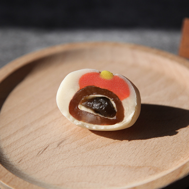 日本大福雪媚娘青团和菓子传统古代宫廷糕点手工点心和果子芸豆糕