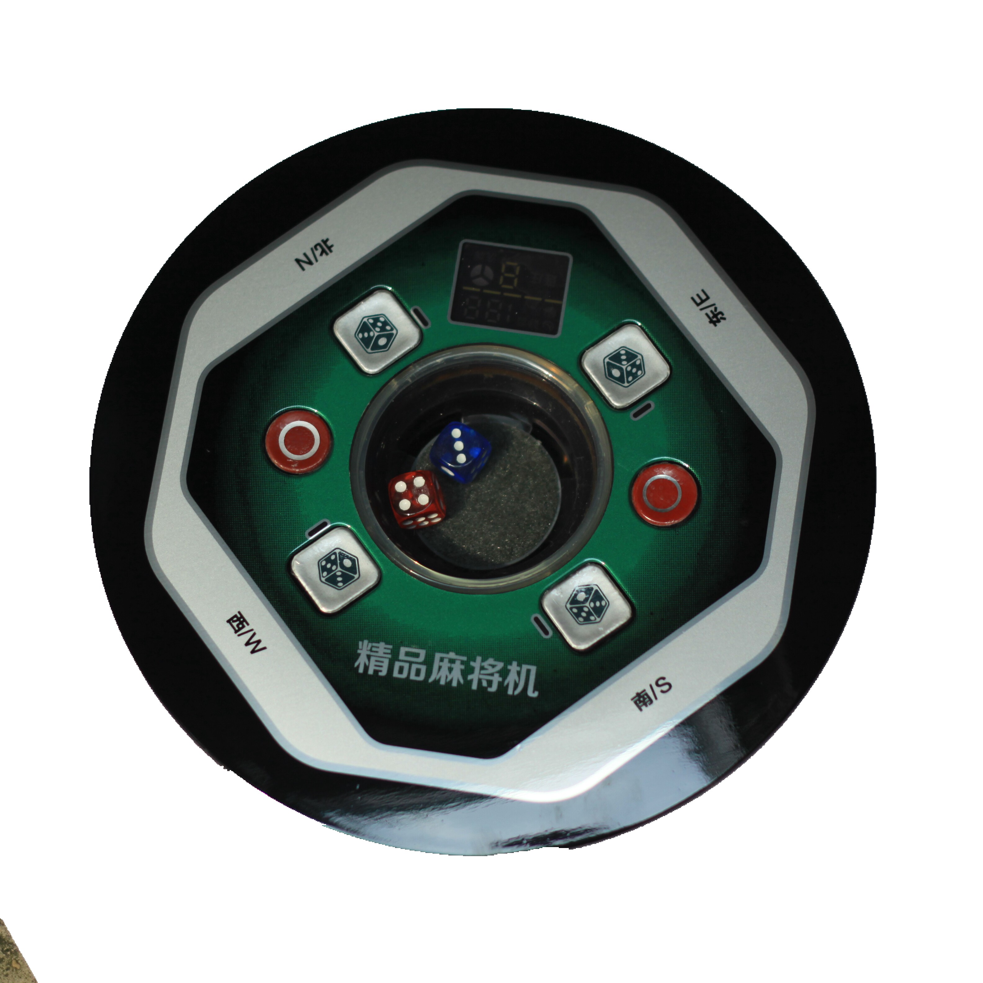 麻将机配件操作盘麻将桌控制盘总成圆盘骰子盘 升降盘 膜内注塑