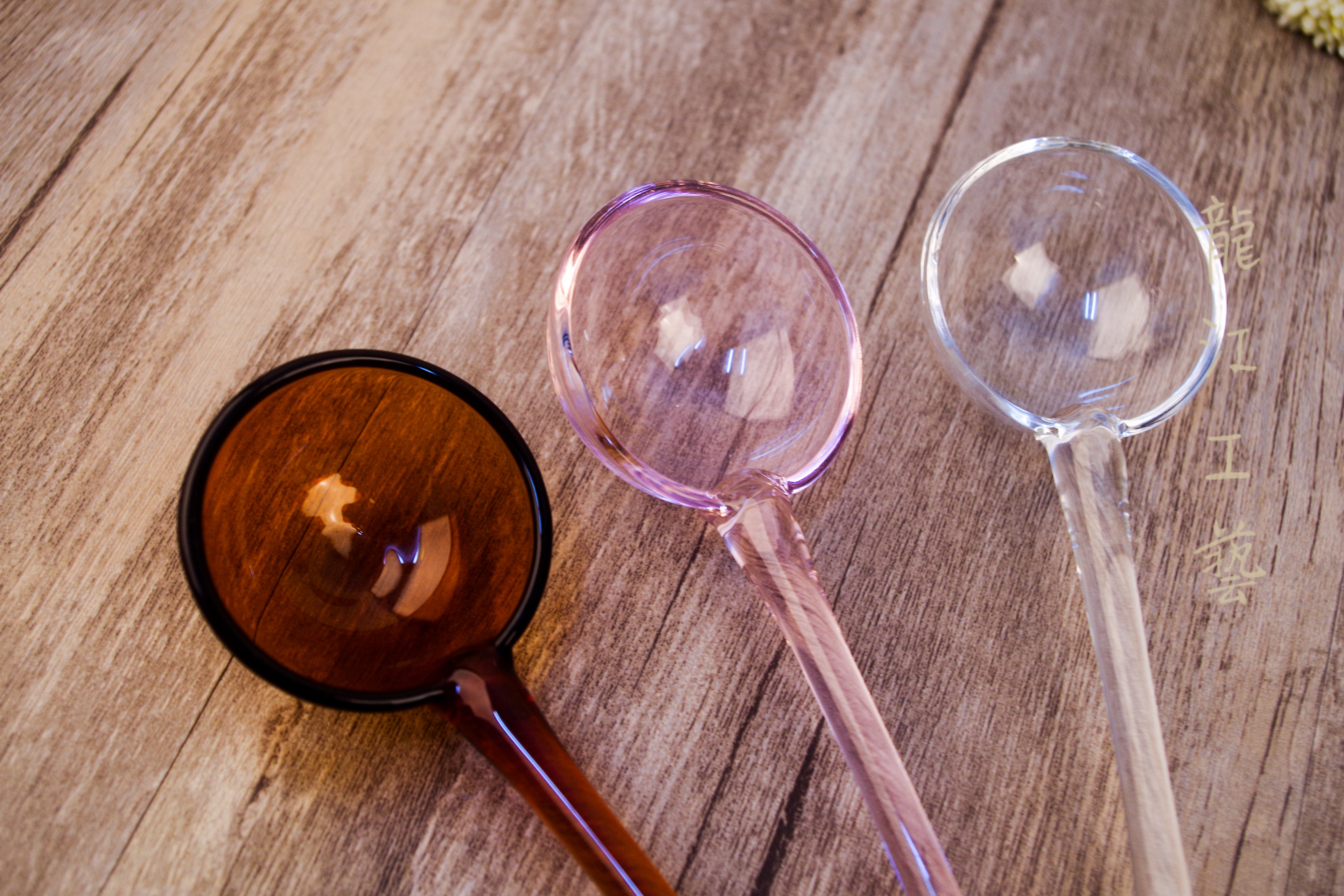 喝汤喝粥耐高温实用玻璃汤勺勺子酒勺酒店家庭用品汤勺