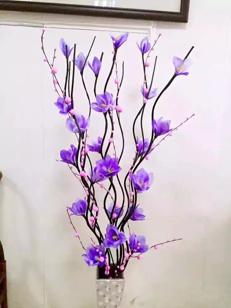 材料曲杆大支百合丝网花丝丝袜手工diy套餐其他