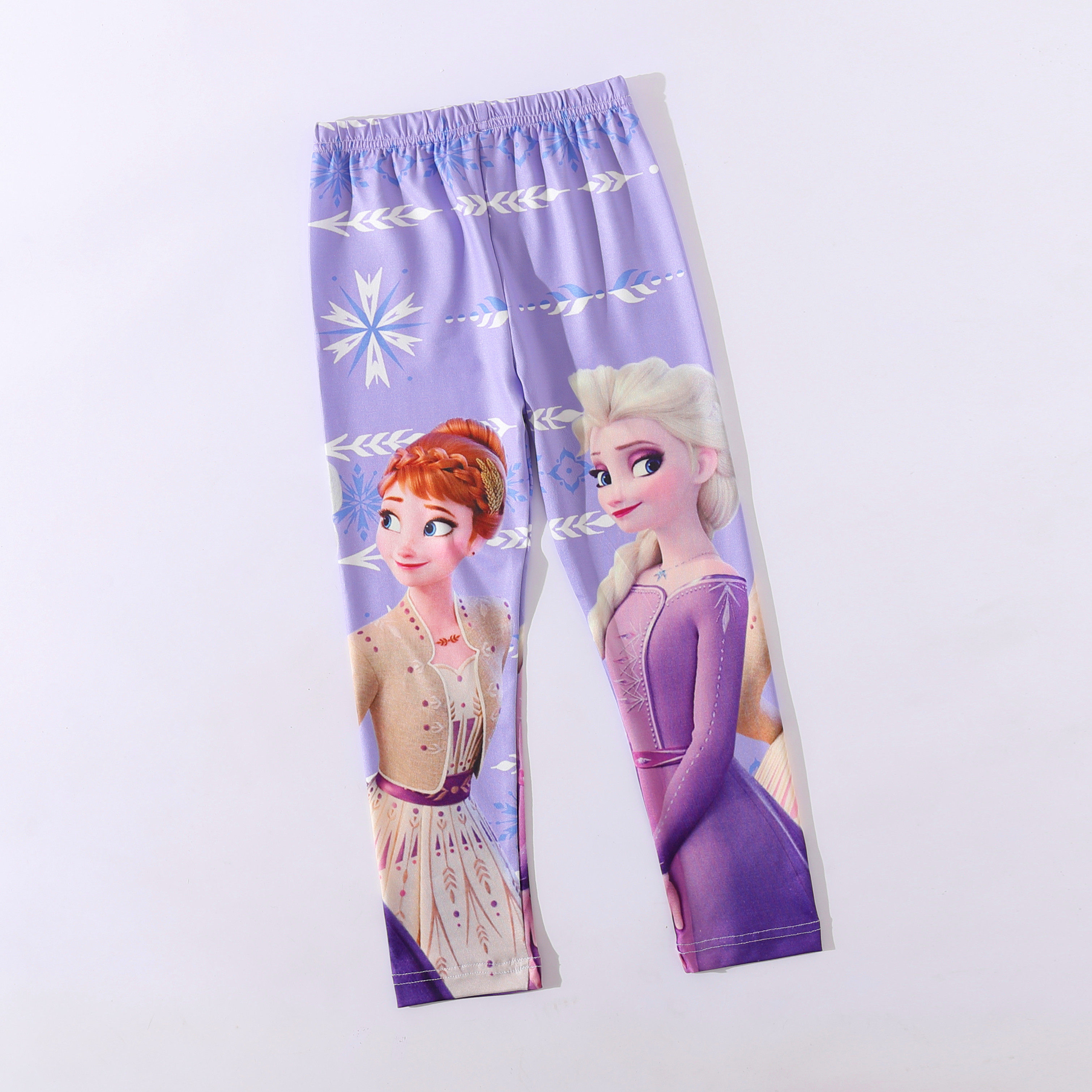外贸女童打底底裤冰雪奇缘艾莎公主裤子女孩裤子