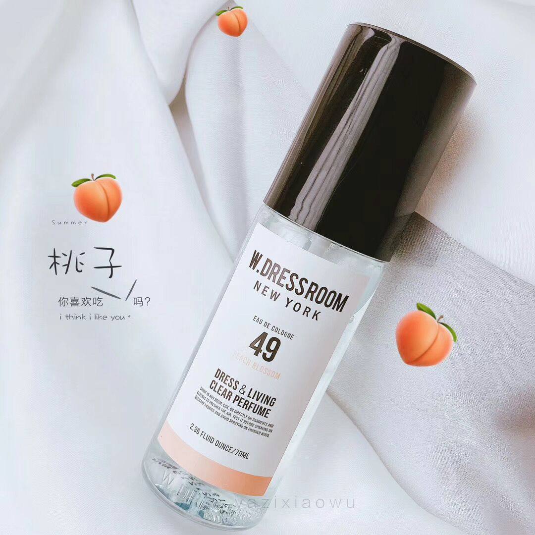 人间水蜜桃 韩国w.dressroom多丽斯浪漫香水 多丽丝香氛喷雾70ml