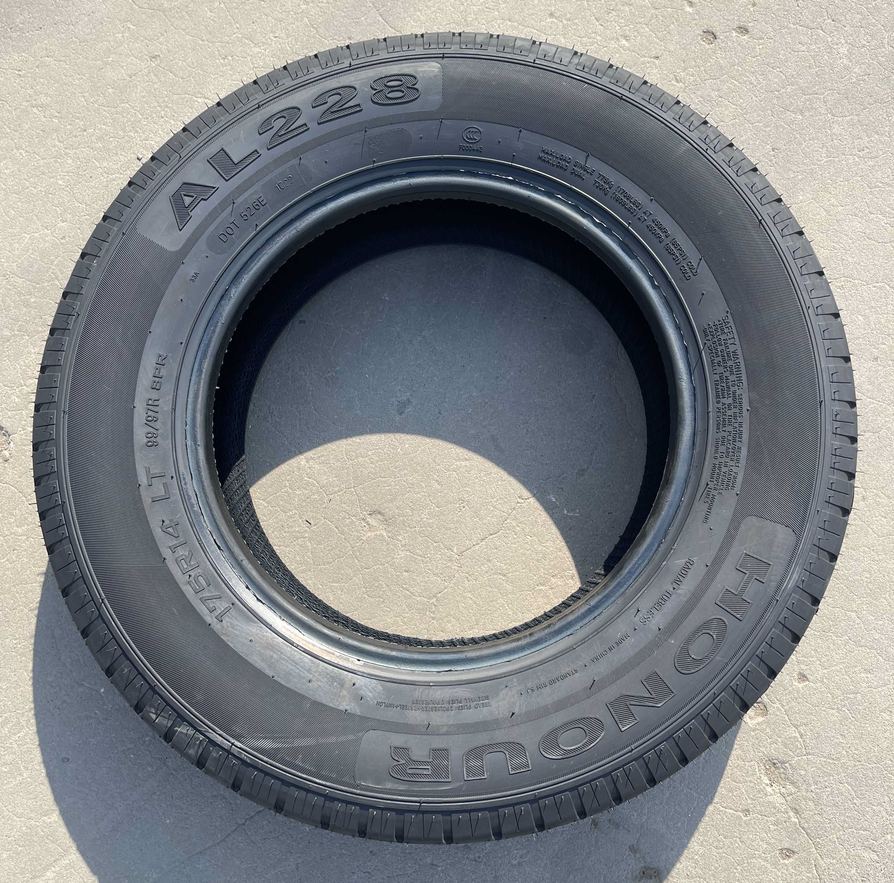 轮胎艾力特175r14lt8pr货车面包车载重加厚卡客车轮胎