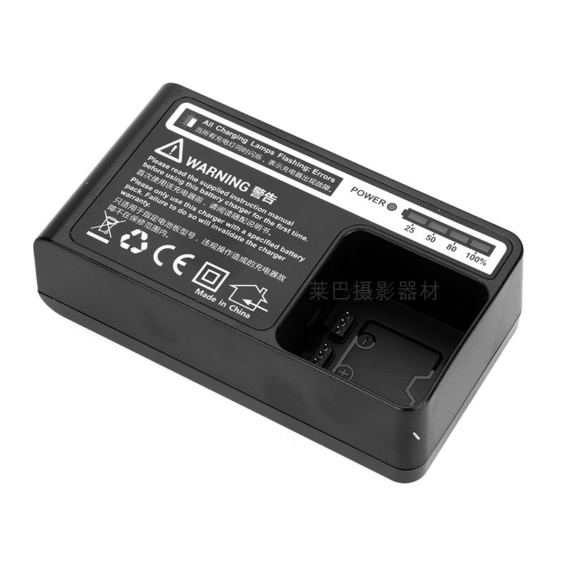 神牛ad200闪光灯锂电池充电器c29适用佳能灯附件