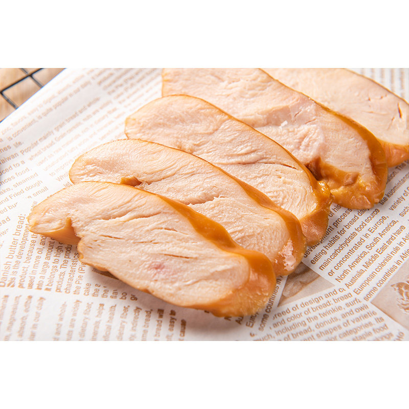 烟熏鸡胸欧力1kg三明治沙拉轻食即食鸡脯肉带鸡胸