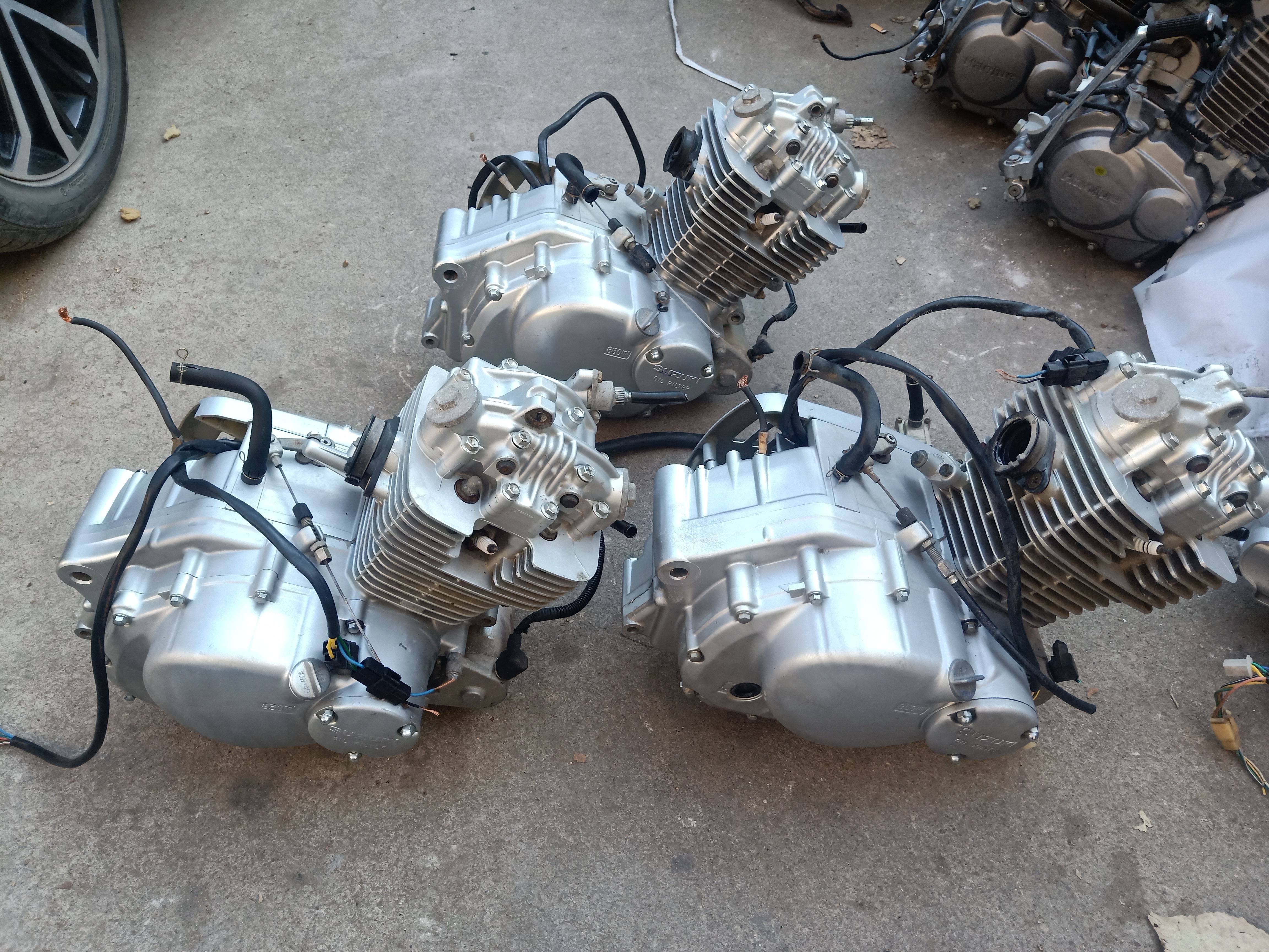 顺丰包邮摩托车发动机总成suzuki机头125cc摩托车发动机