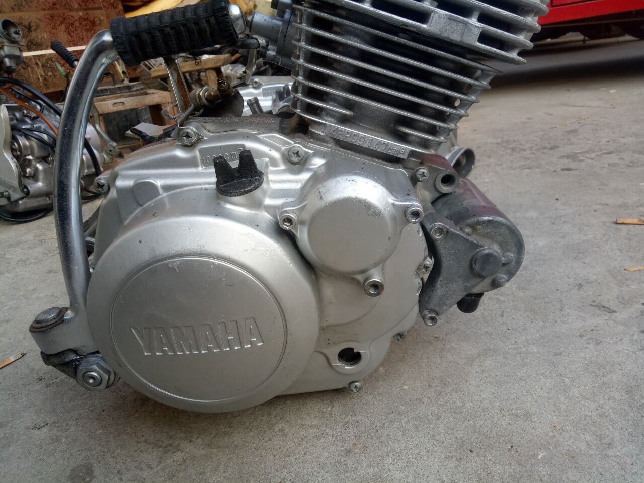 原装yamaha雅马哈劲豹摩托车发动机劲虎srz150srv彩豹通用机摩托车