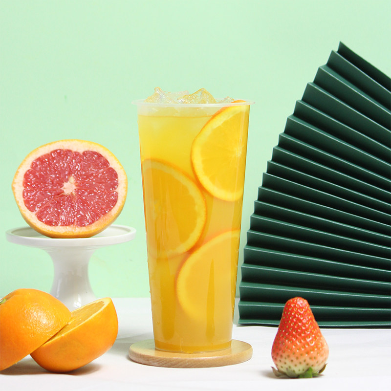 云云奶茶9倍浓缩柳橙汁果汁浓浆饮料2.5kg奶茶店专用奶茶原料商用