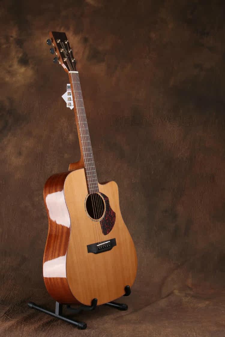 吉他单板民谣nightwish维斯木吉n650d原声红松吉他民谣吉他