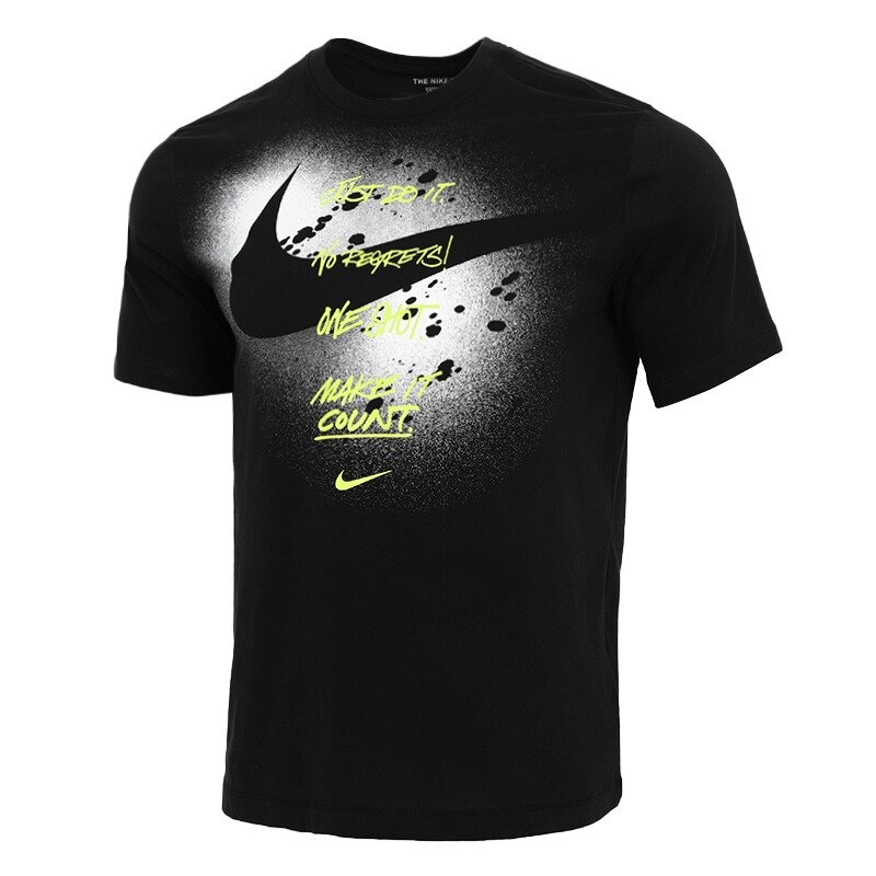 nike半袖圆领运动篮球logo耐克新款夏新款2021运动t恤