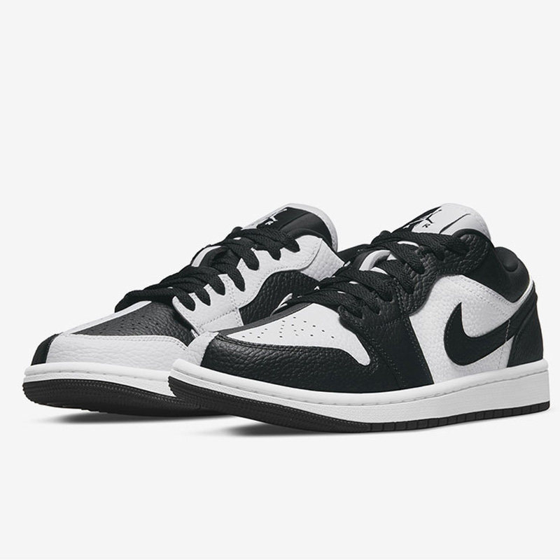 耐克女鞋airjordanlow黑白黑白熊熊猫阴阳低帮板鞋