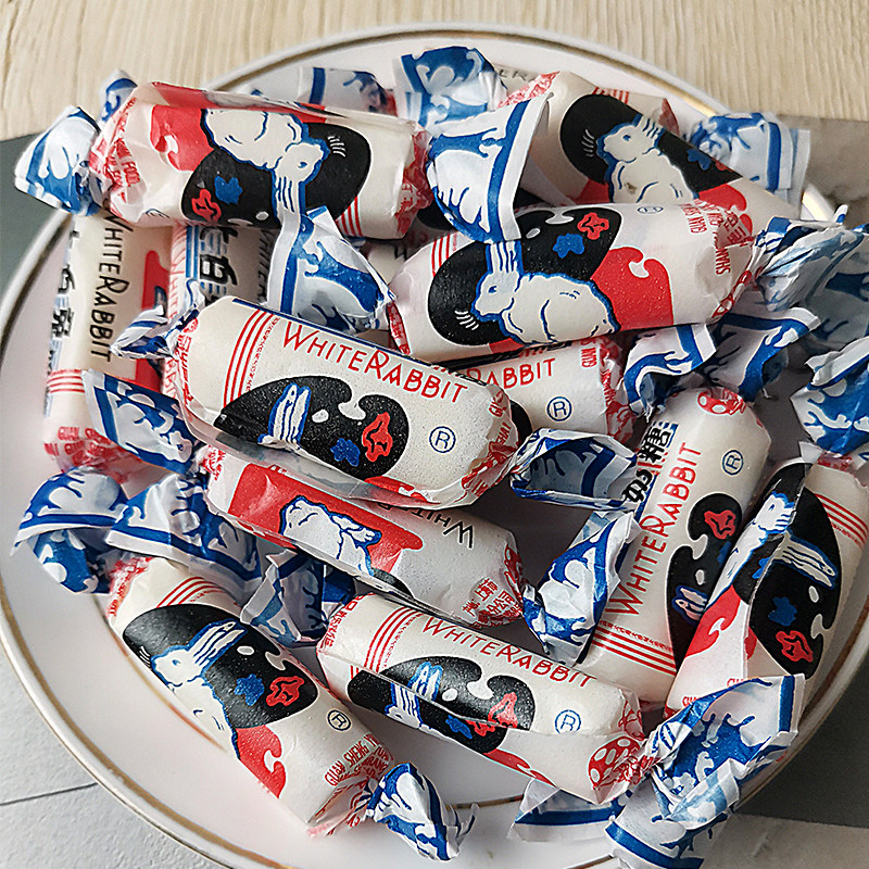 冠生园大白兔奶糖5斤牛轧糖2斤结婚喜糖糖果227克糖果