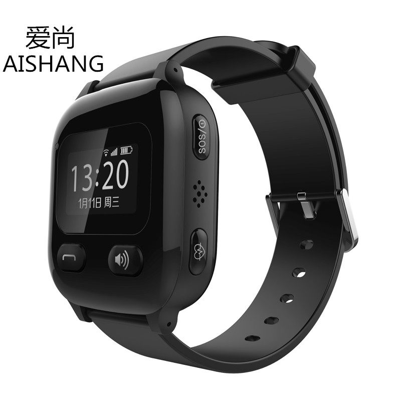 老人电话手表定位gps智能手环测血压心率防水老年痴呆防丢防走失