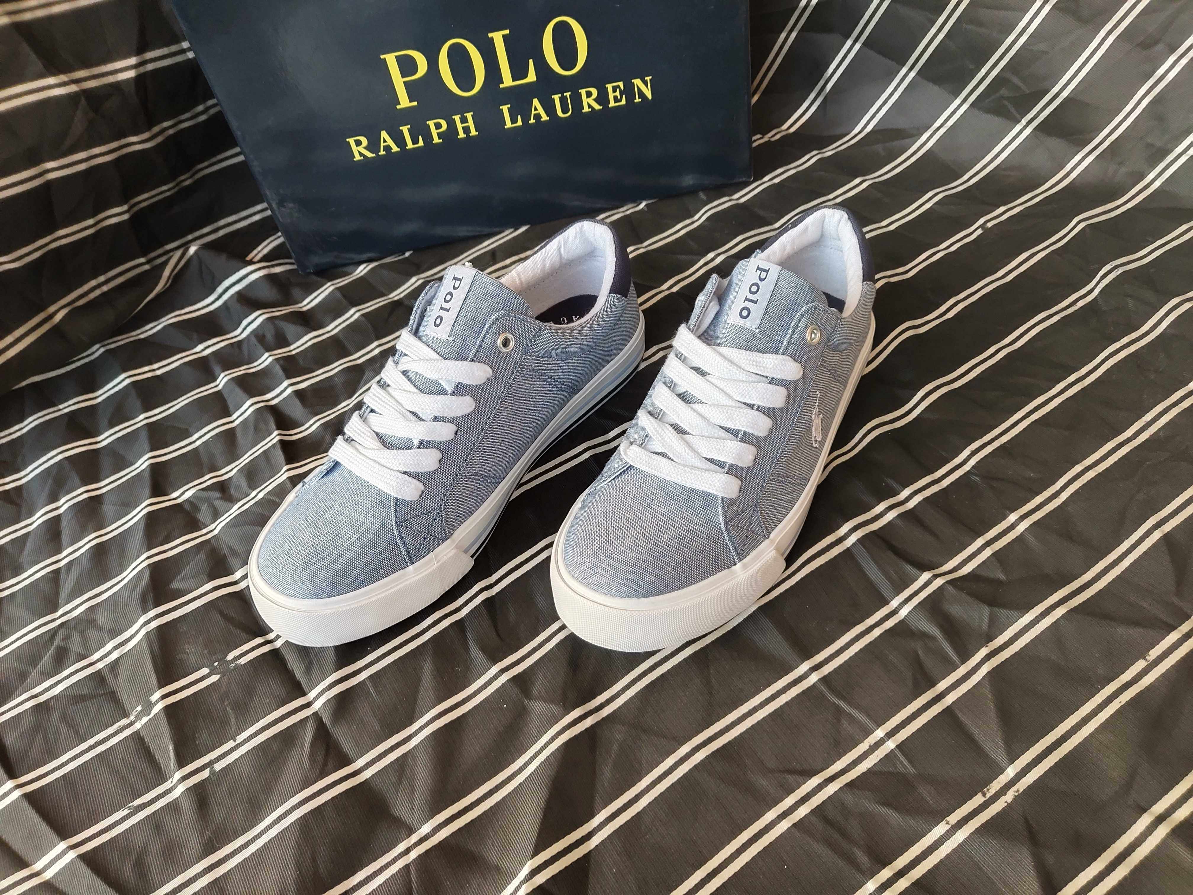 新款polobyrl浅蓝牛仔牛仔布布鞋男女情侣帆布鞋