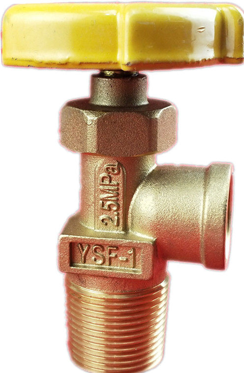 15公斤液化气角阀煤气罐角阀煤气钢瓶阀石油气罐开关纯铜加厚阀门