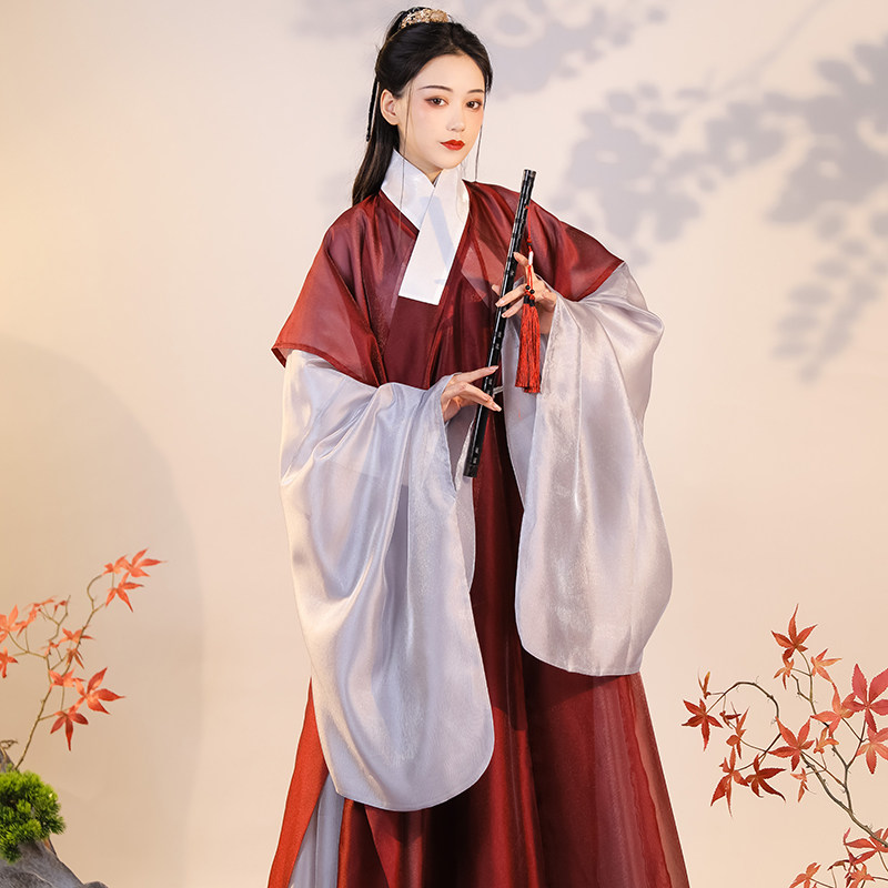 汉服预售花仙原创明制交领配套搭护男女同用汉服