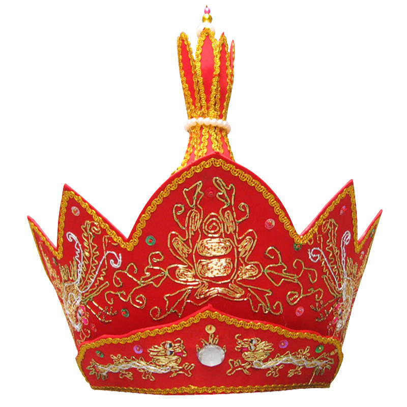 法师僧服毗罗绣品帽全手工刺绣带铁皮桶包装佛教工艺品