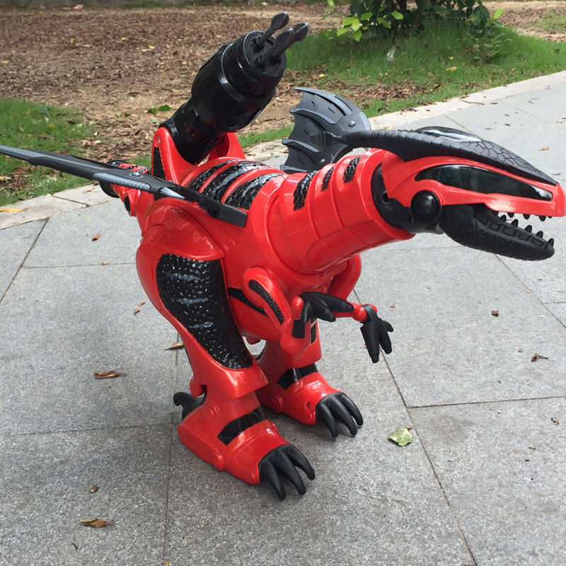 电动遥控恐龙智能智能机机器人男孩玩具霸王龙机械电动