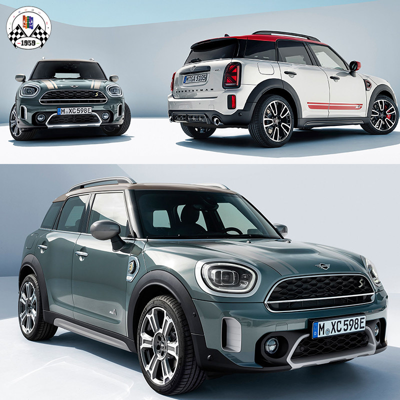 宝马mini迷你countrymanf60f54r60汽车个性定制改装装机拉花汽车装饰