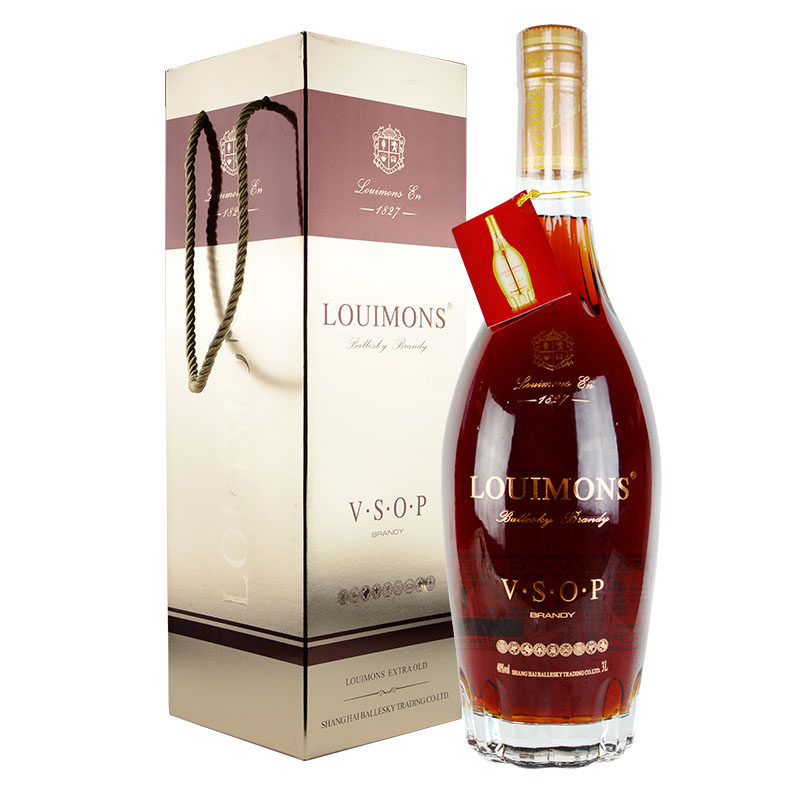 法国洋酒路邑名仕vsop白兰地3l白兰地洋酒