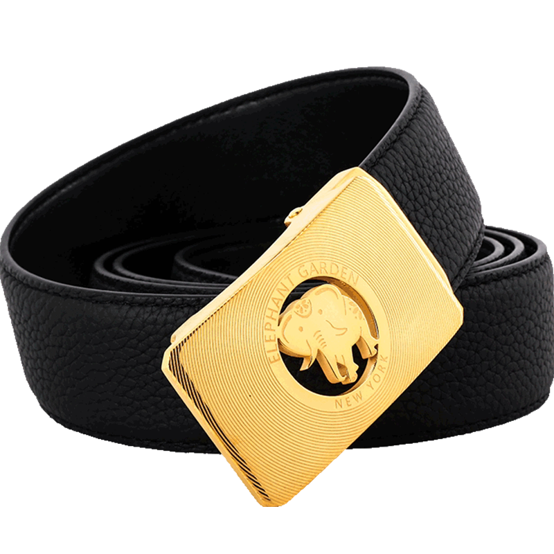 elephantgarden大象花园男士自动腰带礼盒时尚商务腰带