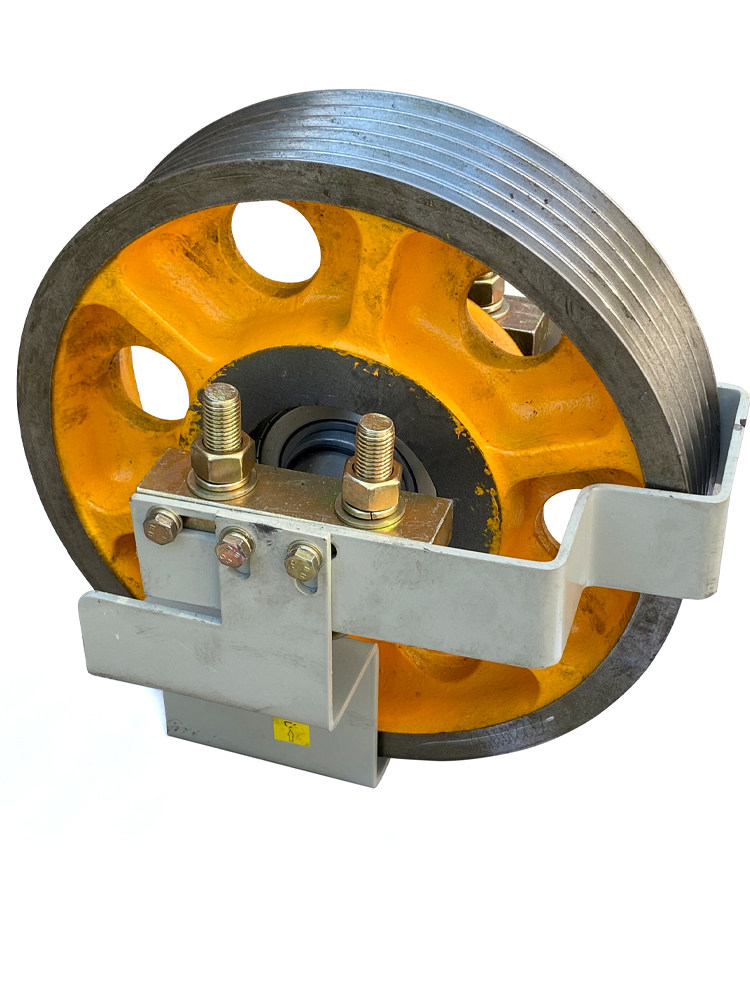 日立电梯配件hgp对重mca轿顶反绳轮直径6216其他机械五金新