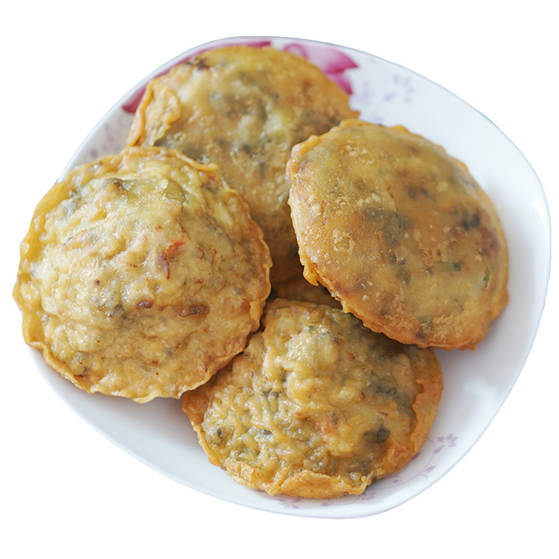 平潭海蛎饼福建福州福清油饼特产餐饮特色手工小吃美食6个装