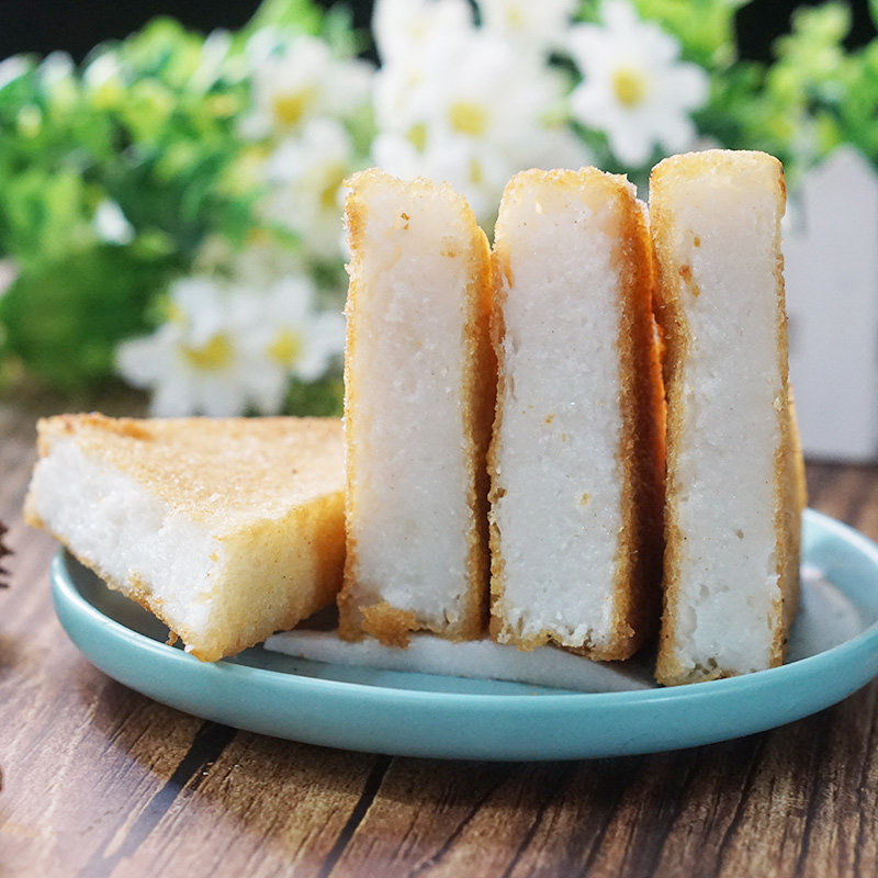 平潭三角芋粿芋头福建福州福清特色小吃吃早餐传统中式糕点