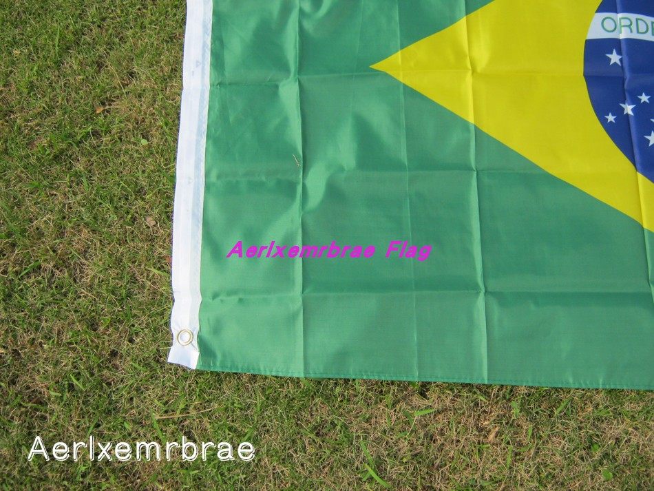 巴西国旗90x150cm四号涤纶春亚旗帜brazilflag旗帜