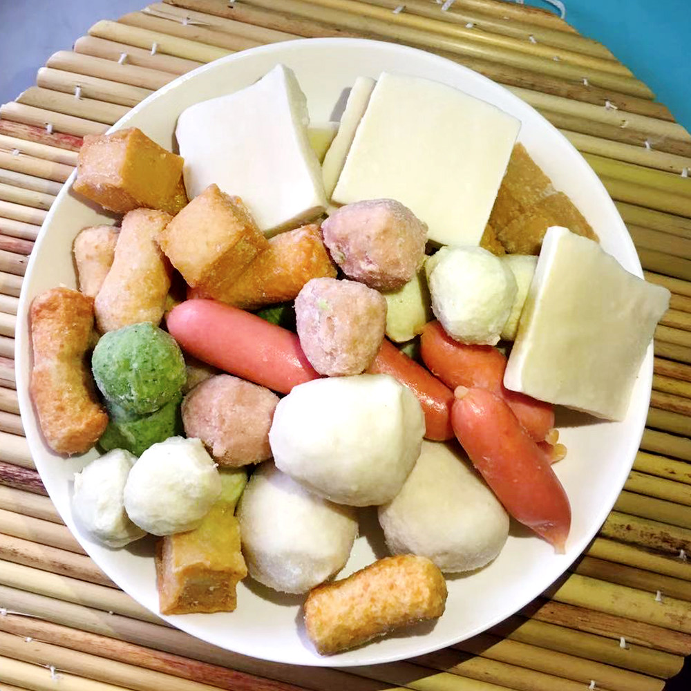 全家福丸子金锣全家福什锦包800g/包8种火锅关东煮麻辣烫食材组合